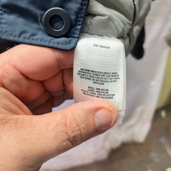 Columbia XCO Storm Dry Waterproof Jacket Mens M Coat Blue Gray Warm Comfy Fall - Picture 5 of 8